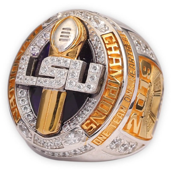 NCAA 2019 LSU Tigers Men's Football National College Championship Ring