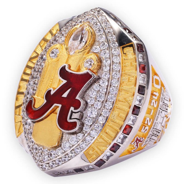 NCAA 2020 Alabama Crimson Tide Men's Football National College Championship Ring