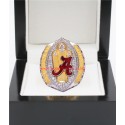 NCAA 2020 Alabama Crimson Tide Men's Football National College Championship Ring