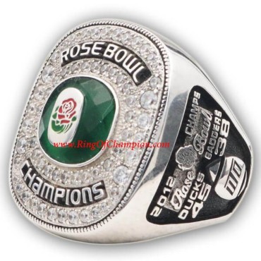 Rose Bowl 2011 - 2012 Oregon Ducks Men's Football College Championship Ring