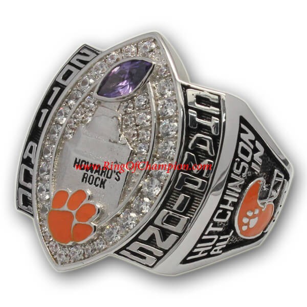 ACC 2011 Clemson Tigers Men's Football National Championship Ring, Custom Clemson Tigers Champions Ring