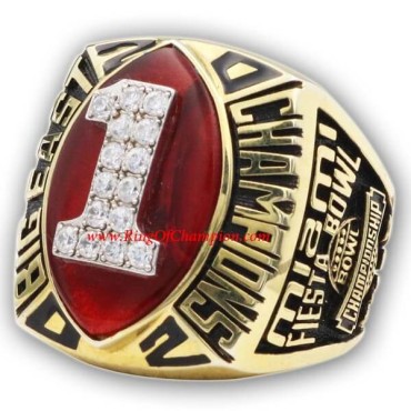 Big East 2002 Miami Hurricanes Men's Football Championship Ring, Custom Miami Hurricanes Champions Ring Big East 2002 Miami Hurricanes Men's Football Championship Ring, Custom Miami Hurricanes Champions Ring