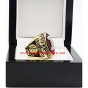 Big East 2002 Miami Hurricanes Men's Football Championship Ring, Custom Miami Hurricanes Champions Ring