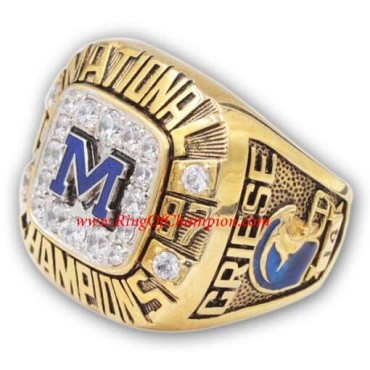 Big Ten 1997 Michigan State Spartans Football Rose Bowl College Championship Ring Big Ten 1997 Michigan State Spartans Football Rose Bowl College Championship Ring