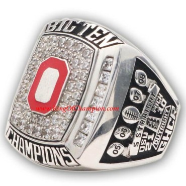 Big Ten 2009 Ohio State Buckeyes Men's Football College Championship ring
