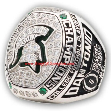 Big Ten 2015 Michigan State Spartans Men's Football College Championship Ring Big Ten 2015 Michigan State Spartans Men's Football College Championship Ring