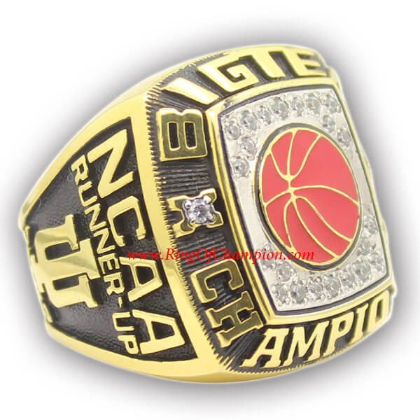 Big Ten 2002 Indiana Hoosiers Men's Basketball Conference College Championship Ring