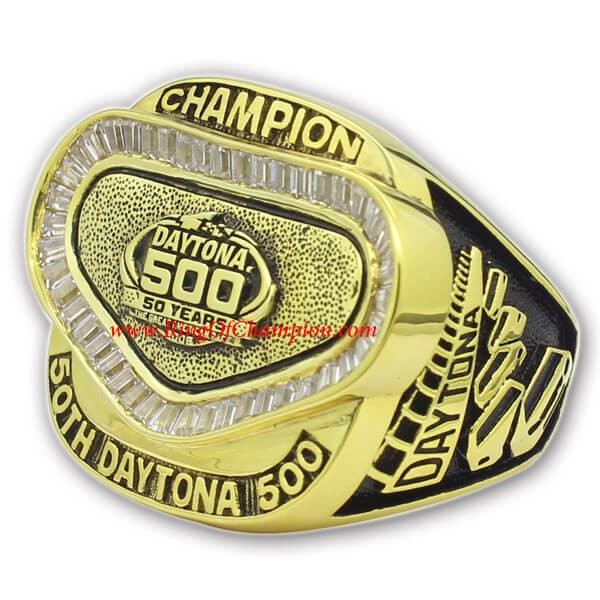 Winston Cup Series 2008 NASCAR 50TH Daydona 500 Championship Ring, Custom 2008 Winston Cup Champions Ring