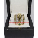 Brazil 20th World Cup 2014 FIFA Germany Football Championship Ring, Custom World Cup Champions Ring