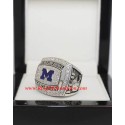 2010 Gator Bowl Michigan Wolverines Men's Football College Championship Ring