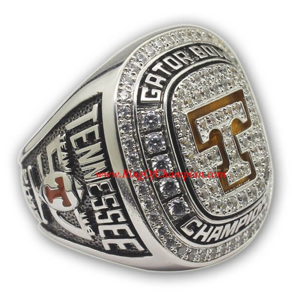 Gator Bowl 2014 - 2015 Tennessee Volunteers Men's Football College Championship Ring