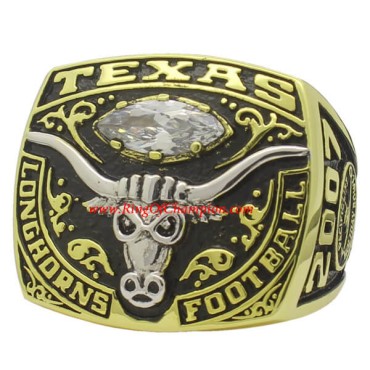 2007 Holiday Bowl Texas Longhorns Men's Football College championship ring 2007 Holiday Bowl Texas Longhorns Men's Football College championship ring
