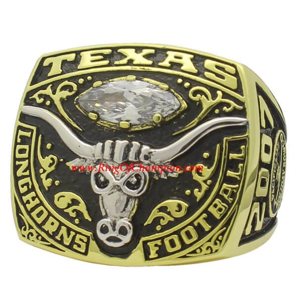 2007 Holiday Bowl Texas Longhorns Men's Football College championship ring