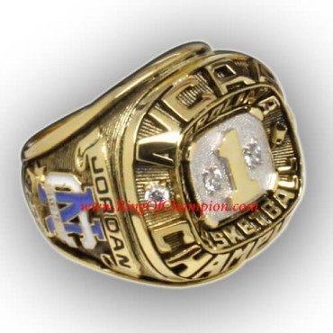 NCAA 1982 North Carolina Tar Heels Men's Basketball National College Championship Ring NCAA 1982 North Carolina Tar Heels Men's Basketball National College Championship Ring