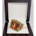 NCAA 2013 Florida State Seminoles Men's Football National College Championship FAN Ring