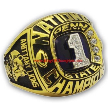 NCAA 1982 Penn State Nittany Lions Men's Football National College Championship Ring NCAA 1982 Penn State Nittany Lions Men's Football National College Championship Ring