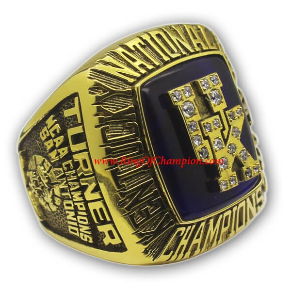 NCAA 1998 Kentucky Wildcats Men's Basketball College Championship Ring