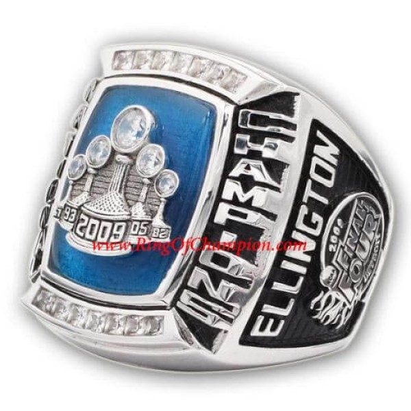 NCAA 2009 North Carolina Tar Heels Men's Basketball College Championship Ring