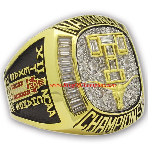 NCAA 2005 Texas Longhorns Men's Baseball National College Championship Ring