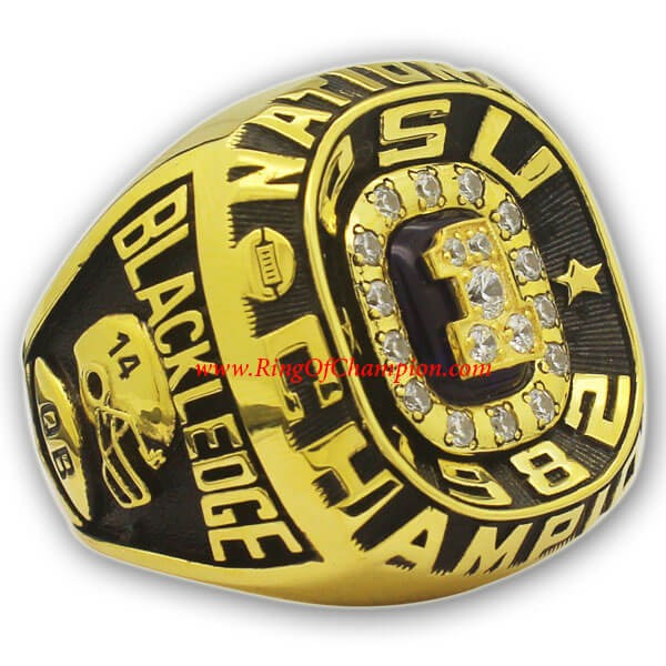 NCAA 1982 Penn State Nittany Lions Men's Football National College Championship Ring