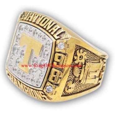 NCAA 1998 Tennessee Volunteers Men's Football College Championship Ring NCAA 1998 Tennessee Volunteers Men's Football College Championship Ring