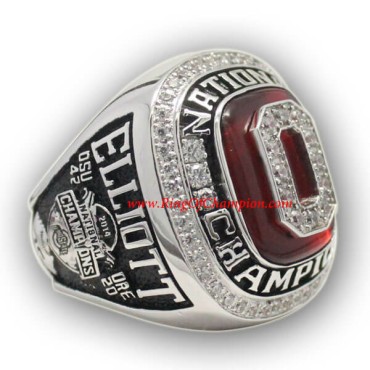 NCAA 2014 Ohio State Buckeyes Men's Football National College Championship FAN Ring NCAA 2014 Ohio State Buckeyes Men's Football National College Championship FAN Ring
