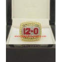 2012 Ohio State Buckeyes Men's Football Leaders Division College Championship ring