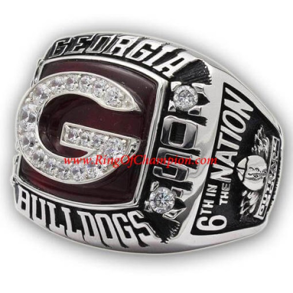 OutBack Bowl 2004 - 2005 Georgia Bulldogs Men's Football College Championship Ring
