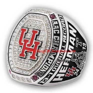 Peach Bowl 2015 Houston Cougars Men's Football College Championship Ring Peach Bowl 2015 Houston Cougars Men's Football College Championship Ring