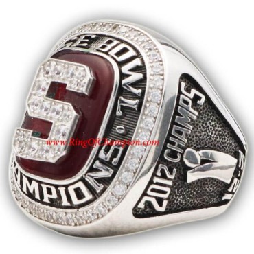 Rose Bowl 2012 Stanford Cardinal Men's Football College Championship Ring Rose Bowl 2012 Stanford Cardinal Men's Football College Championship Ring