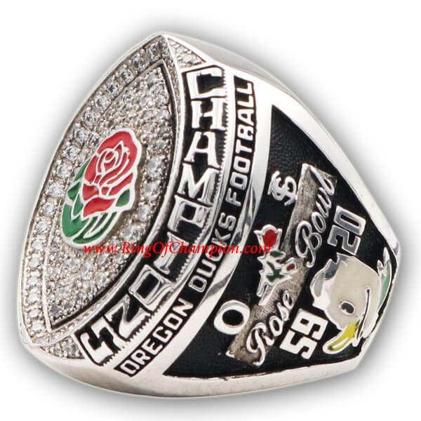 Rose Bowl 2014 Oregon Ducks Men's Football College Championship Ring