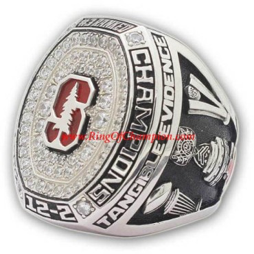 Rose Bowl 2016 Stanford Cardinal Men's Football College Championship Ring Rose Bowl 2016 Stanford Cardinal Men's Football College Championship Ring