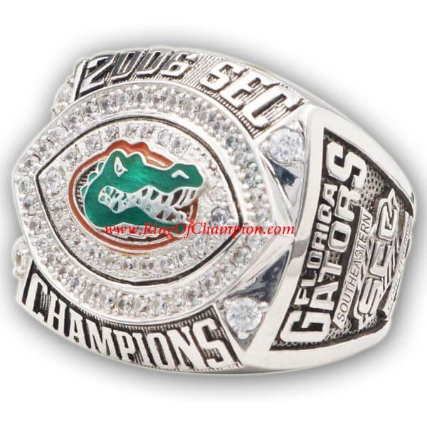 SEC 2006 Florida Gators Men's Football National College Championship Ring