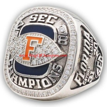 SEC 2008 Florida Gators Men's Football National College Championship Ring SEC 2008 Florida Gators Men's Football National College Championship Ring