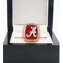 SEC 2009 Alabama Crimson Tide Men's Football National College Championship Ring