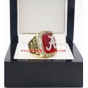 SEC 2009 Alabama Crimson Tide Men's Football National College Championship Ring