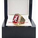 SEC 2009 Alabama Crimson Tide Men's Football National College Championship Ring