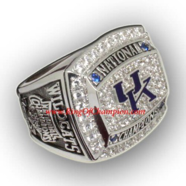 NCAA 2012 Kentucky Wildcats Men's Basketball National College Championship Ring NCAA 2012 Kentucky Wildcats Men's Basketball National College Championship Ring