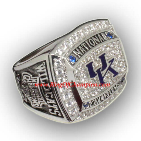 NCAA 2012 Kentucky Wildcats Men's Basketball National College Championship Ring