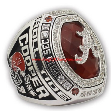 SEC 2014 Alabama Crimson Tide Men's Football National College Championship Ring SEC 2014 Alabama Crimson Tide Men's Football National College Championship Ring