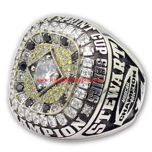 NASCAR 2011 Sprint Cup Series Tony Stewart Championship Ring, Custom 2011 Sprint Cup Champions Ring