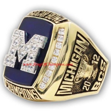 Sugar Bowl 2011 Michigan Wolverines Men's Football National College Championship Ring Sugar Bowl 2011 Michigan Wolverines Men's Football National College Championship Ring