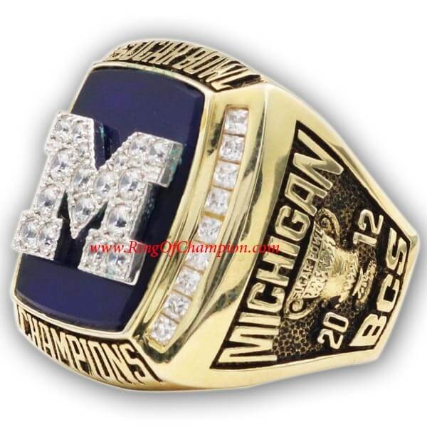 Sugar Bowl 2011 Michigan Wolverines Men's Football National College Championship Ring
