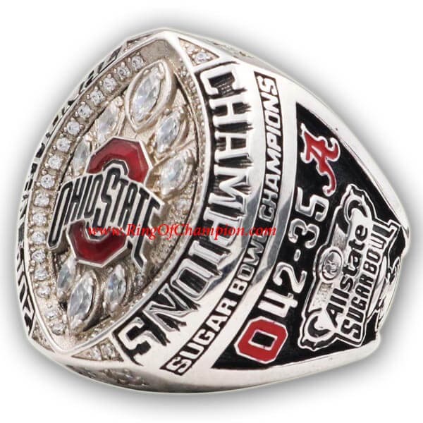 Sugar Bowl 2014 Ohio State Buckeyes Men's Football College Championship Ring