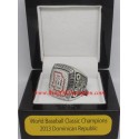 2013 Dominican Republic World Baseball Classic National Championship Ring