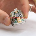 NFL 2017 Philadelphia Eagles Super Bowl LII Men's Football World Championship FAN Ring