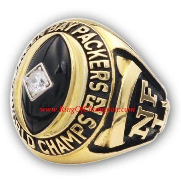 NFL 1962 Green Bay Packers Men's Football championship ring, Custom Green Bay Packers Champions Ring