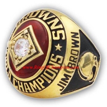 NFL 1964 Cleveland Browns Men's Football championship ring, Custom Cleveland Browns Champions Ring NFL 1964 Cleveland Browns Men's Football championship ring, Custom Cleveland Browns Champions Ring
