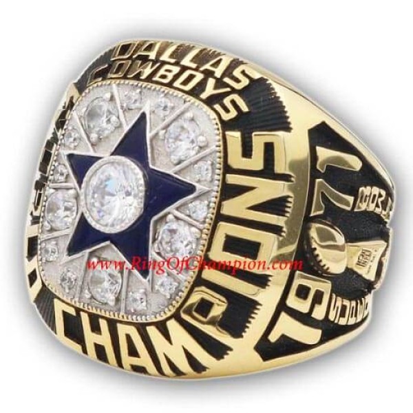 NFL 1971 Dallas Cowboys Super Bowl VI World Championship Ring, Replica Dallas Cowboys Ring