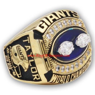 NFL 1990 New York Giants Super Bowl XXV World Championship Ring, Replica New York Giants Ring NFL 1990 New York Giants Super Bowl XXV World Championship Ring, Replica New York Giants Ring